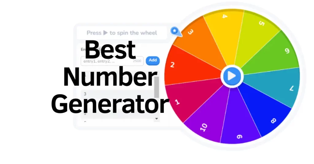 Number Generator Wheel
