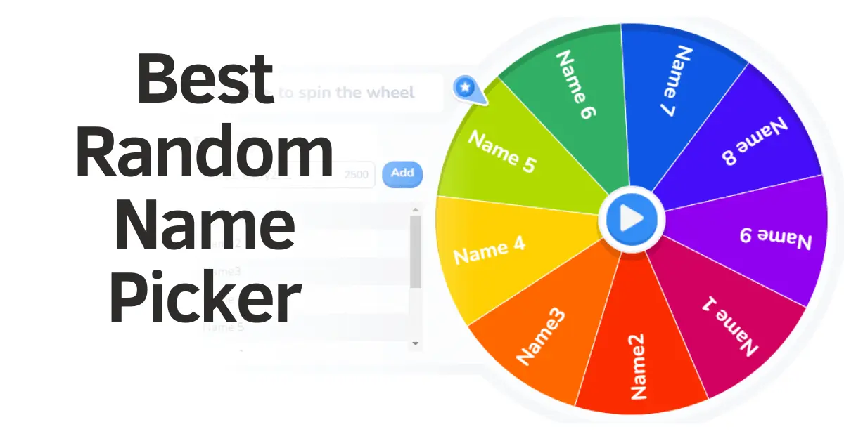 Wheel of Names - Best Random Name Picker - 10 Amazing Uses