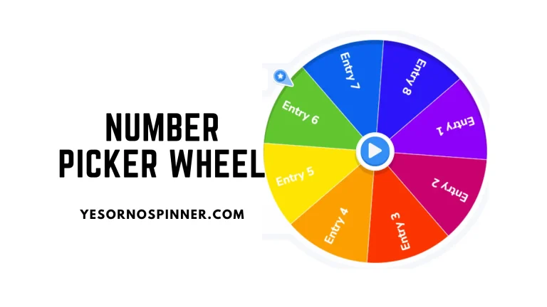 Number Picker Wheel – Make Your Number Picker Online