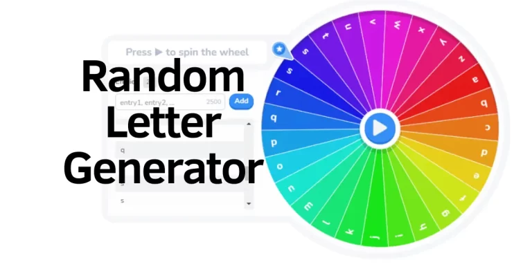 Random Letter Generator – Choose a Random Letter